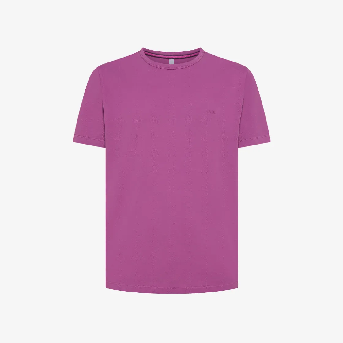 Clearance T-shirt in piquet di cotone ciclamino Uomo T-Shirts