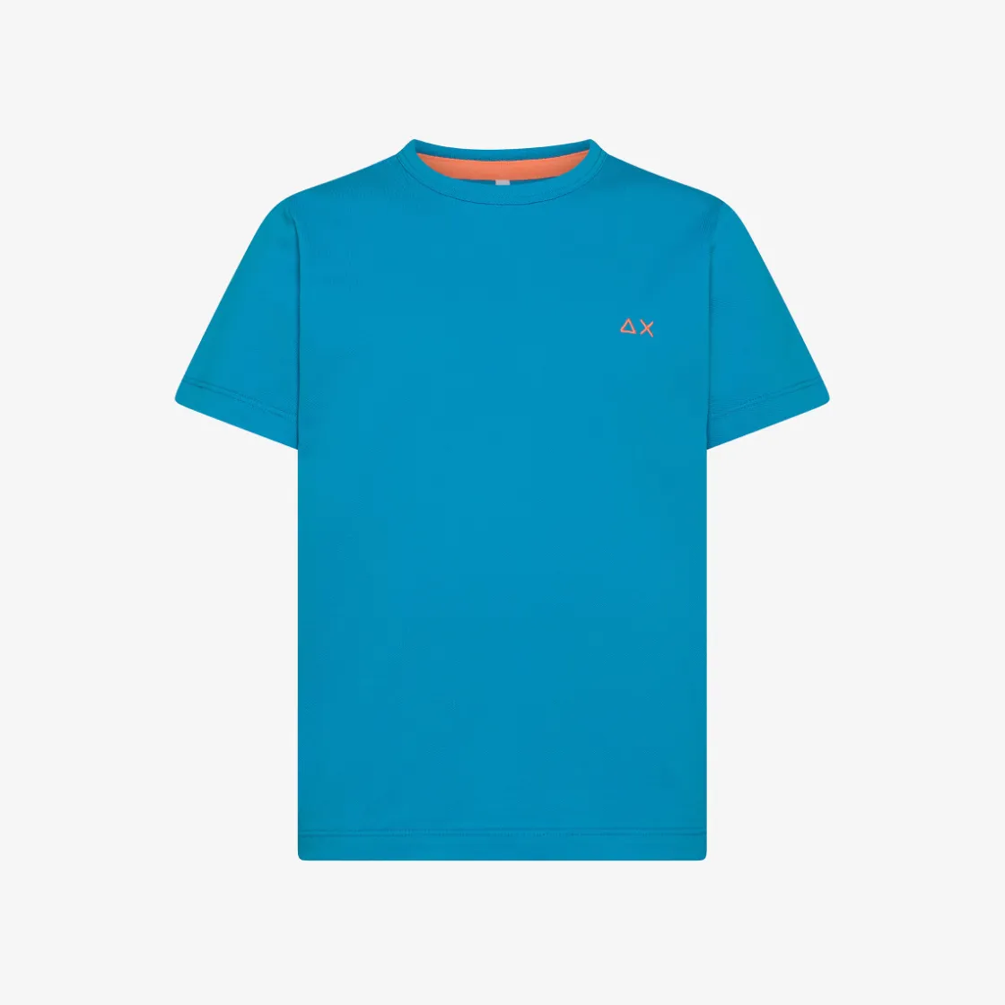 Sale T-shirt in piquet di cotone ottanio chiaro Bambino T-Shirts